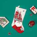 Miniatyrbilde 4 av 4: 3 stk. julestrømpe gavepose julepynt julestrømpefyll jul anheng gavepose