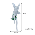 Miniatyrbillede 3 af 4: Turek Resin Siddende Fe Havefigur