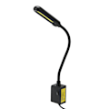 Miniatyrbillede 2 af 8: 3W LED-symaskine lys med 15 lampeperler fleksibel svanehals magnetisk symaskinelys til metaloverflader EU-stik