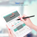 Miniatyrbilde 7 av 8: Stylus med stoffhode for Samsung Tab/LG/Huawei/Xiaomi-smarttelefoner og nettbrett for iPad 2018 (svart)
