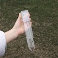 Miniatyrbillede 6 af 8: 120ml regnmåler Dobbeltskala plastregnmåler Udendørs regnmåler