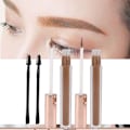 Miniatyrbillede 7 af 8: VIBELY 2stk Eyebrow Tint Gel Dye Kit Langtidsholdbar flydende bryn tatoveringsblæk med børste4#Kaffe