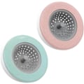 Miniatyrbild 1 av 5: 2-pack diskho sil, silikon matsil för diskho, avloppsskydd diskho korg för diskho (Rosa+Grön)