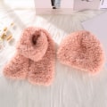Miniatyrbillede 3 af 8: Tykt chenillegarn Blødt hudvenligt fyldigt fluffy strikkegarn til hækletæppe Sort Hvid