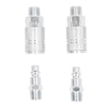 Miniatyrbillede 6 af 8: Luftslange Fittings 2 Ekstern Forbindelse 2 Ekstern Stik 3/8 Tommer NPT Industrielle Luftkompressor Hurtigkobling Fittings