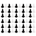 Miniatyrbilde 5 av 8: 60 stk PVC fiskekrok karper rigg ring stopper perler fiskefiksering buffer holder tilbehør
