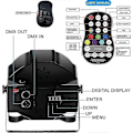 Miniatyrbillede 4 af 5: RGB LED Par Lys - 18 LED'er X 16w Scene Par Lys - JRZD