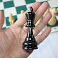 Pikkukuva 4 / 5: Korkea laatu keskiaikainen shakkisarja lelu 77mm