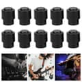 Miniatyrbillede 5 af 8: 10 STK. Pickup Switch Tip Cap Knop Elektrisk Guitar Del Tilbehør Knop Cap Sort