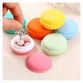 Miniatyrbillede 2 af 5: Macaron Æske Lille Opbevaringsæske Macarons Form Organizer Opbevaringsæsker til Smykker Halskæde, Sæt med 6 Farverige