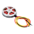 Miniatyrbillede 2 af 8: 5010-360KV 1 stk. Metal udendørs stor belastning multiakse tyk ledning hul dæksel dobbelt leje børsteløs motor negativ tand