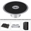 Pikkukuva 2 / 8: UUSI Musta Record Weight Clamp LP Vinyyli levysoittimet Metal Disc Stabilizer Hopea
