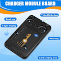 Miniatyrbild 5 av 5: RFID Smart Chip Reader ISO14443 Nyckeldetektering EM125KHZ IC 13.56Mhz