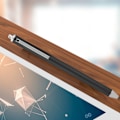 Miniatyrbilde 6 av 8: Stylus med stoffhode for Samsung Tab/LG/Huawei/Xiaomi-smarttelefoner og nettbrett for iPad 2018 (svart)