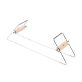 Miniatyrbilde 4 av 8: Metal Bead Loom Kit Smykkevev for veving Halskjede Armbånd DIY Crafts