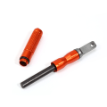 Miniatyrbillede 4 af 8: udendørs Survival Camp EDC Legering Vandtæt Magnesium flintsten CNC gear lomme (orange)