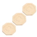 Miniatyrbilde 3 av 8: 3 stk perlearmbånd displaybrett Elegant dekorativt håndlaget smykkebrett i massivt tre for armbånd armbåndsmykker