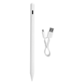 Miniatyrbilde 1 av 8: Aktiv stylus kapasitiv skjermmaling Anti-Mistouch Spiral Nib Tegnebrett Penselk10 Hvit