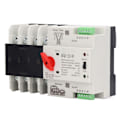 Miniatyrbillede 2 af 8: 4P AC400V 80A Dobbelt Strøm Automatisk Overførselskontakt ATS Skift Timing Controller Kontakt 50 60Hz