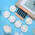 Miniatyrbillede 4 af 8: 6 stk. neglepulver spejl manicure pulver neglekunst dekoration manicure dekorationer til kvinder piger