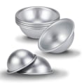 Miniatyrbillede 4 af 8: 8 cm halvkugle kageform aluminium halvkugle kageform Bikini kage dessert budding bageform