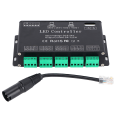 Miniatyrbillede 1 af 8: 12-kanals DMX Constant Decoder RGB LED Light Strip Controller DMX512 Decoder DC5-24V