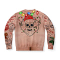 Pikkukuva 2 / 4: Digital Print Crew Neck college - Unisex - XL-koko - 3D- printed - Pitkät hihat - 1 kpl XL