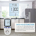 Miniatyrbild 5 av 5: Smart Power Meter-uttag med 7 lägen och LCD-skärm - Energisparande, 3680W