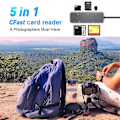 Miniatyrbild 1 av 5: 5-i-1 Multiminneskortläsare för dator PC Laptop