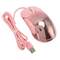 Miniatyrbilde 5 av 8: Kablet USB Gaming Mus Dazzling Jenter Søt Rosa Mekanisk Datamus for Hjemmekontor