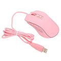 Miniatyrbilde 4 av 8: Gamingmus USB2.0 4 justerbar DPI RGB bakgrunnsbelyst ergonomisk design optisk sensor bærbar mus for spillkontor Hjem Rosa