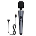 Miniatyrbillede 1 af 8: 10 Frekvens USB Genopladelig Vandtæt Mute Massager Vibration Massager