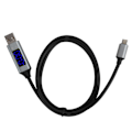 Pikkukuva 3 / 8: 3A nopea latauskaapeli LED-jännitevirtanäyttö USB-kaapeli Android IOS TypeC:lle (Androidille)