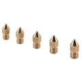 Miniatyrbilde 2 av 5: 5 stk. Egnet kompatibel med M200 V2 Hot-End Ekstruderingsvarmedyser 0,4 mm H59 Messingdyse