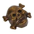 Miniatyrbild 6 av 8: 150 set Skull Rivets, enkel 13x12mm DIY Making Ghost Head Bronze Punk Galvanisering Utseende Skull Button