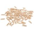 Miniatyrbilde 4 av 8: 100 stk. Mini klesklyper i tre, ubehandlet, robust, holdbar, bredt bruksområde, klesklyper for bilder