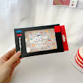 Miniatyrbild 5 av 6: Skyddande spelskydd i tecknad serie genomskinlig delad fallskyddsskydd för Switch typ 4