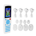 Miniatyrbild 3 av 8: EMS TENS muskel stimulator enhet maskin 16 lägen puls massager för naturlig smärtlindringsterapi 110‑240VAU-kontakt