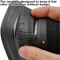 Miniatyrbillede 3 af 5: Hovedbøjle Pude Sæt Udskiftning Til Qc35 Qc35ii Qc25, Hovedtelefoner Reparationsdele Hovedbøjle Pude (sort)