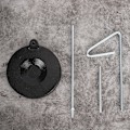 Miniatyrbillede 4 af 8: Enkelttråds metalstativ spolestander med stabil base til hjemmesymaskinetilbehør