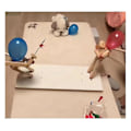 Miniatyrbilde 2 av 5: Ballong Bambusmann Kamp - Nytt Håndlaget Trefekting, Trebots Kamp Spill, 30 X 3mm-B10