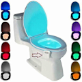 Miniatyrbilde 1 av 5: Toalettlampe, LED Nattlys for WC Bad Rom Detektor Sensor
