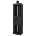 Miniatyrbillede 8 af 8: Skrue Slide Lineær Bord Aluminiumslegering 3D Printer Graveringsmaskine Sort/SølvSort 400mm