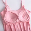 Miniatyrbillede 3 af 5: Slim Fit Dame Camisole Tank Top med Indbygget BH XL Lilla