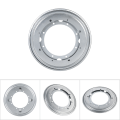 Pikkukuva 5 / 5: Heavy Duty pyöreä galvanoitu Lazy Susan levysoittimella varustettu pyörivä kääntölevy (9" hopea)