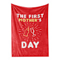 Miniatyrbillede 1 af 5: Tæppe klart tryk lyse farver åndbar blød polyester maskinvaskbar til sovende BL328‑4 80x100cm