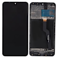 Miniatyrbillede 2 af 8: Skærmudskiftning LCD-skærm Touch Digitizer Samling til Samsung Galaxy A105Type med ramme
