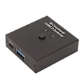 Miniatyrbillede 2 af 8: USB 3.0-switch 2 i 1 ud 1 i 2 ud Bi-directional Metal Shell USB-delingsswitch til computer, printer, telefon