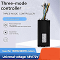 Miniatyrbillede 2 af 5: Ebike 3-tilstands 48V52V60V72V 40A Controller 15 Rør