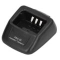 Miniatyrbilde 8 av 8: Walkie Talkie Lader Dock for Kenwood TK-U100 TK3000 TK2312 TK3312 TK2400 KNB-65L/63L Batteri 110-240V (EU-plugg )